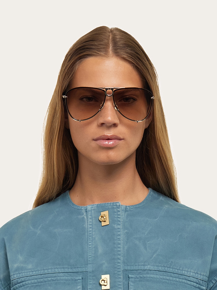 Aviator frame sunglasses Gallery image 8